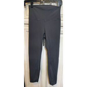 Lululemon Athletica Women's Wunder Train High-Rise Tight Leggings Gray Size 6